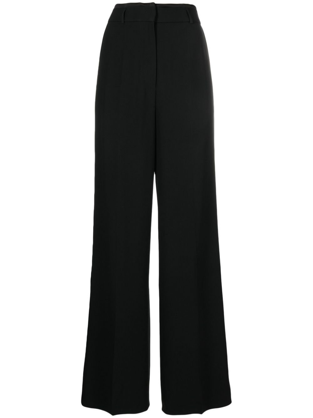 BOSS Tioma Taillenhose mit weitem Bein - Schwarz von BOSS