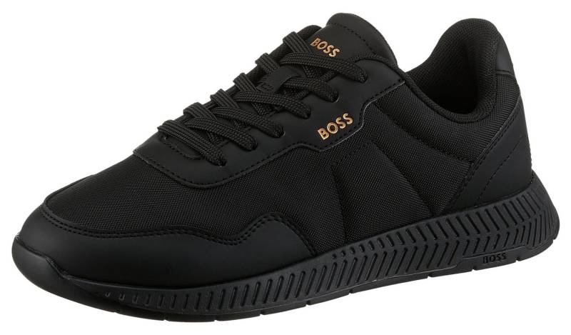 BOSS Titanium Runn Sneaker, Casual-Schnürschuh, Halbschuh, Freizeitschuh mit weichem Schaftrand von BOSS