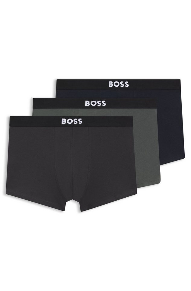 BOSS Trunk 3P Trunk BOSS ONE x David Beckham mit unifarbenen Bund BOSS Trunk 3P Trunk BOSS ONE x David Beckham mit unifarbenen Bund von BOSS