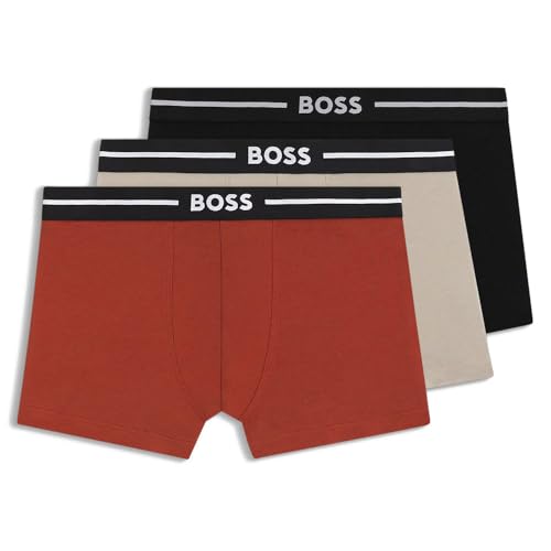 BOSS Trunk 3P Bold 10267408 01 Underpants 975open Miscellaneous M von BOSS