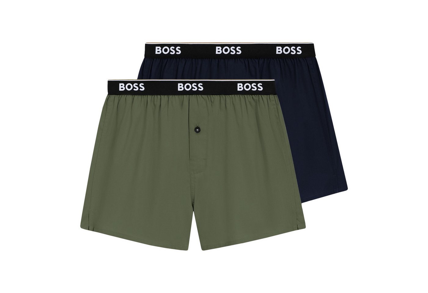 BOSS Trunk Boxer Shorts EW (2-St) mit umlaufenden Markenschriftzug von BOSS