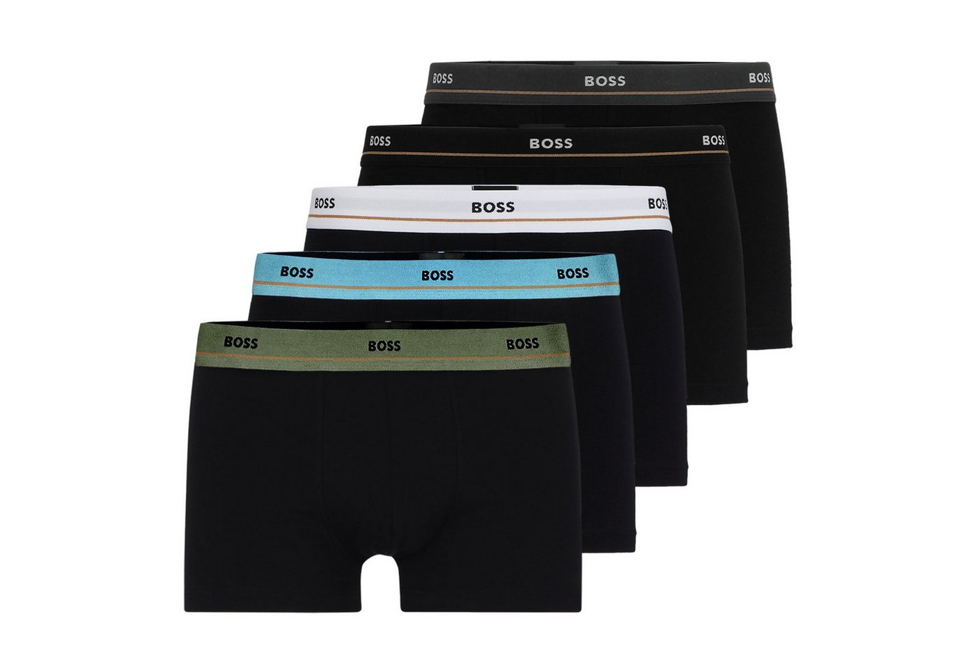 BOSS Trunk Essential (5-St) mit Markenschriftzug am Bund von BOSS