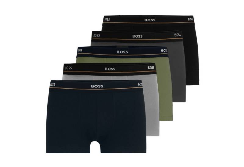 BOSS Trunk Essential (5-St) mit Markenschriftzug am Bund von BOSS