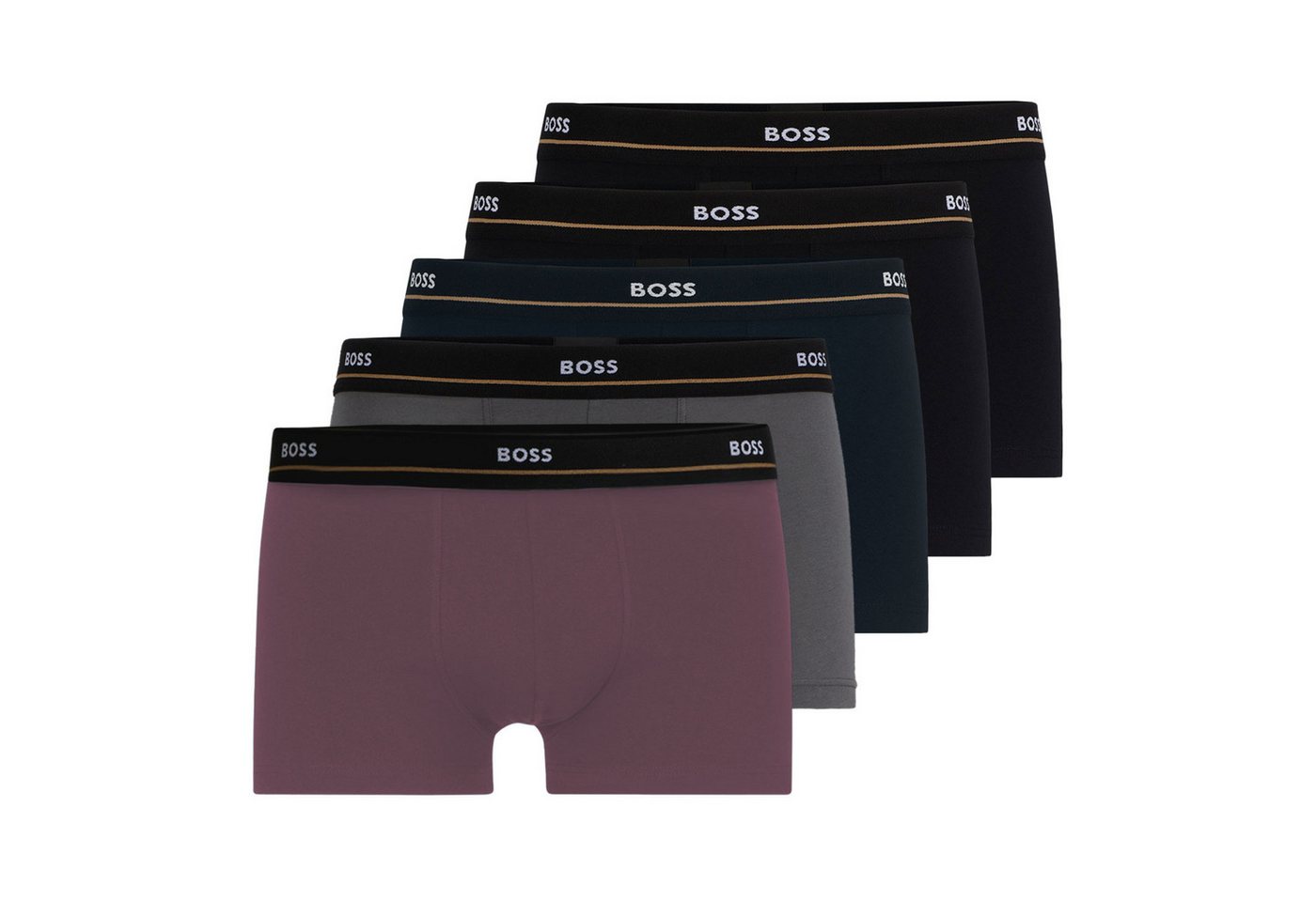 BOSS Trunk Essential (5-St) mit Markenschriftzug am Bund von BOSS