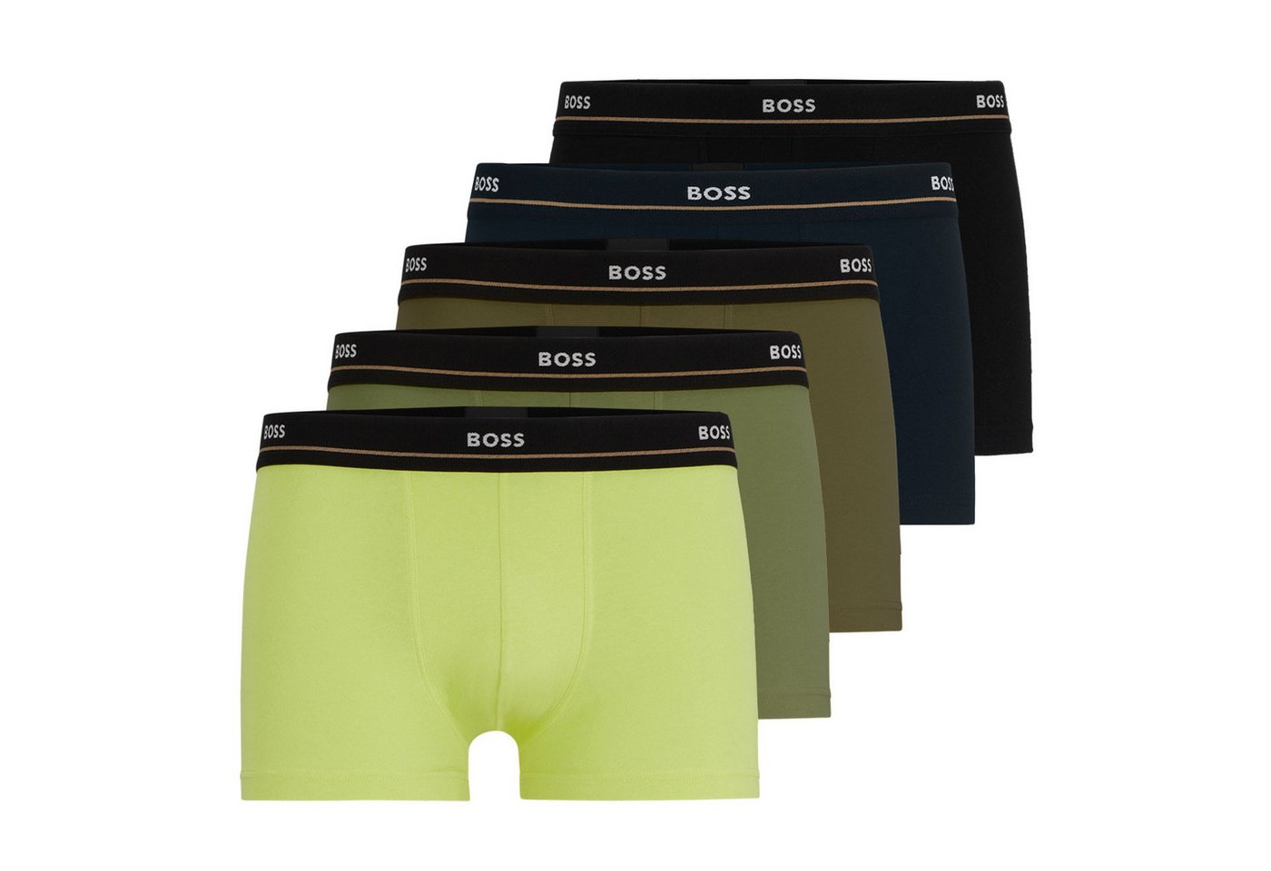 BOSS Trunk Essential (5-St) mit Markenschriftzug am Bund von BOSS