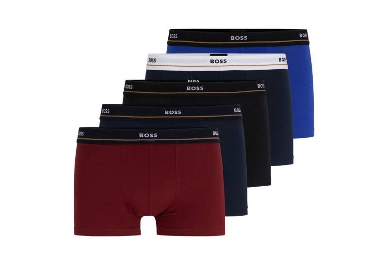 BOSS Trunk Essential (5-St) mit Markenschriftzug am Bund von BOSS
