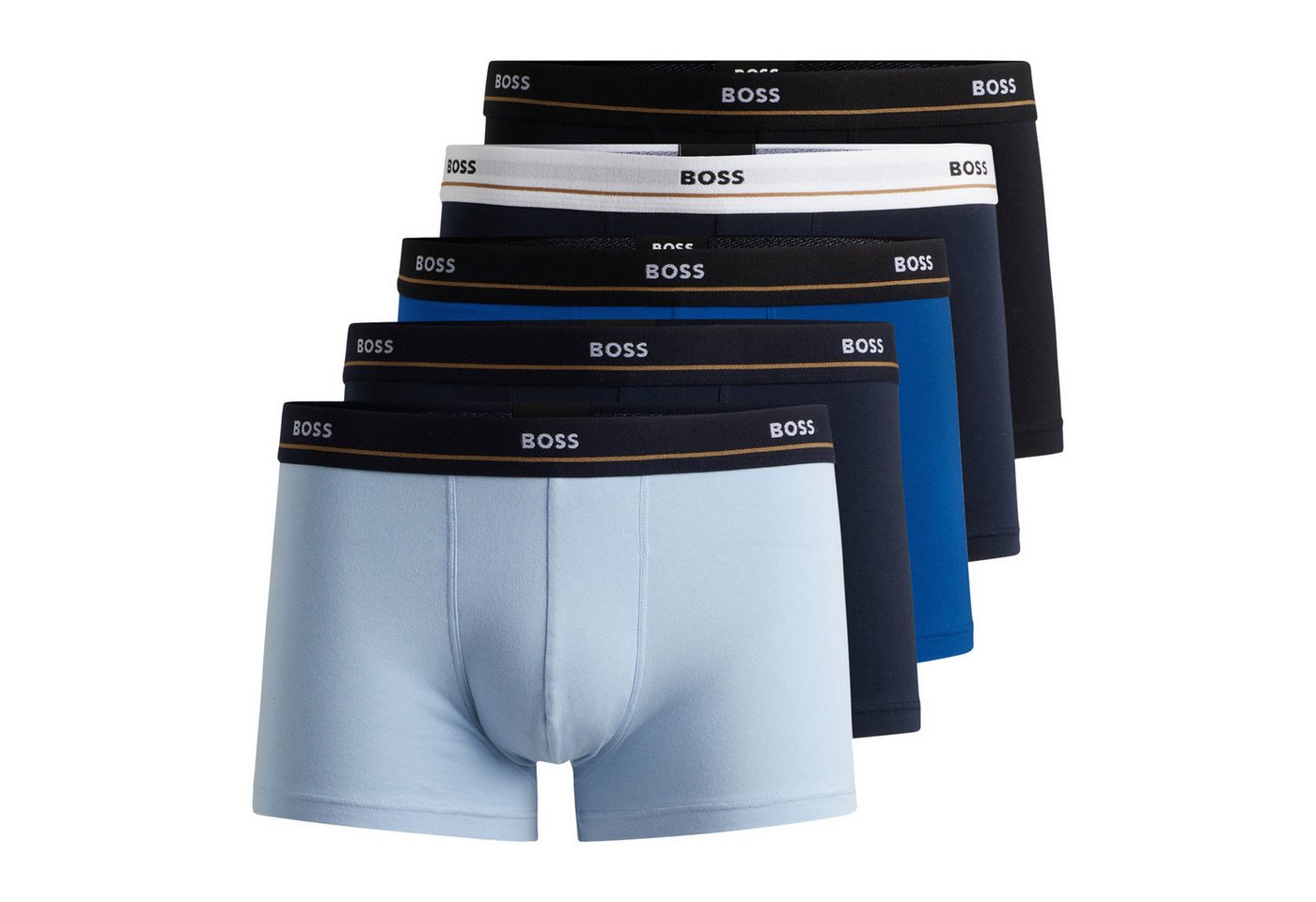 BOSS Trunk Essential (5-St) mit Markenschriftzug am Bund von BOSS