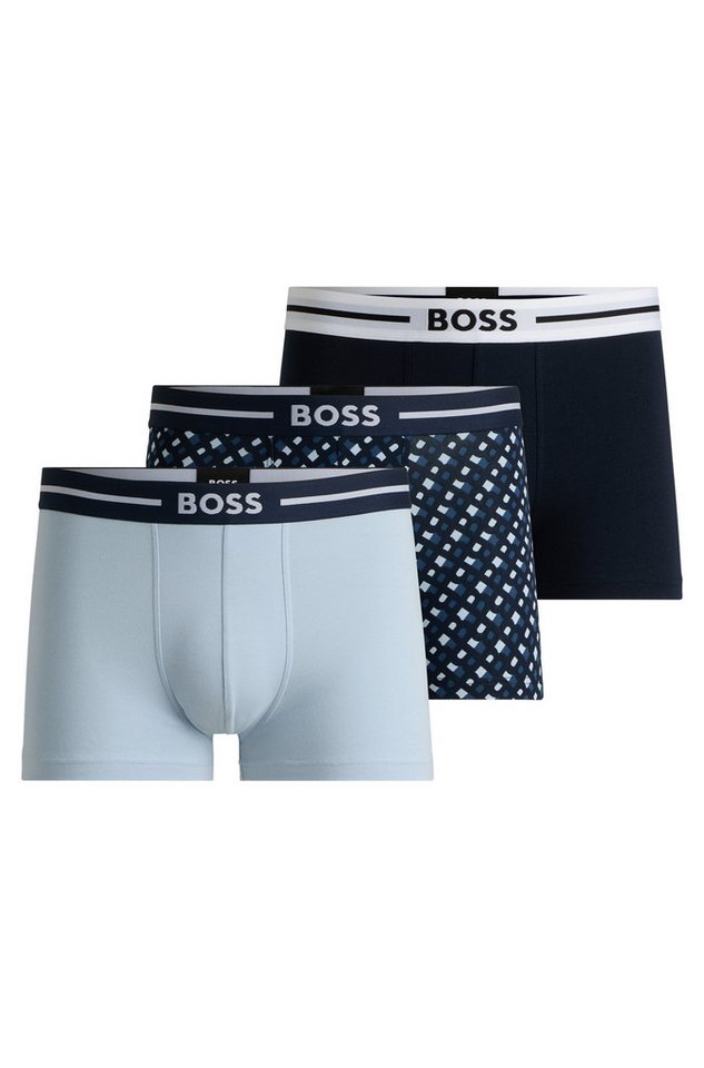 BOSS Trunk Trunk 3P Bold Design (Packung, 3-St., 3er) mit BOSS Schriftzug von BOSS