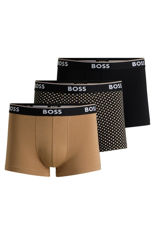 BOSS Trunk Trunk 3P Power Desig (Packung, 3-St., 3er) mit BOSS Schriftzug von BOSS