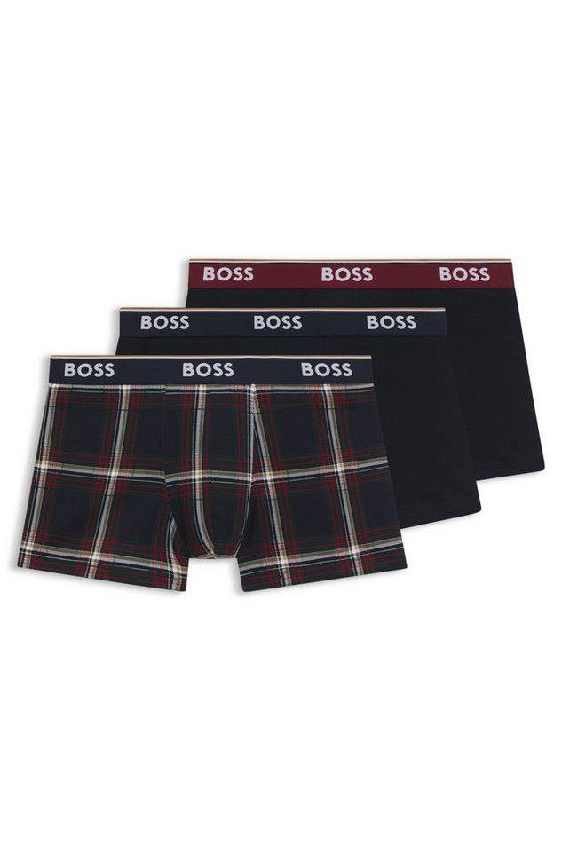 BOSS Trunk Trunk 3P Power Desig (Packung, 3-St., 3er) mit BOSS Schriftzug von BOSS