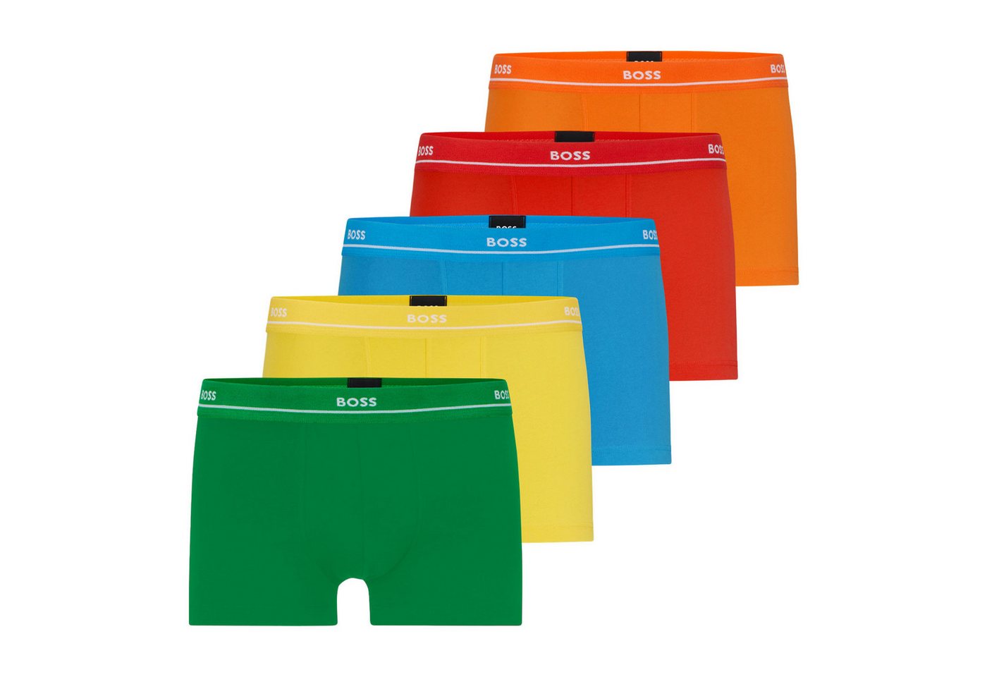 BOSS Trunk Trunk Essential_P (5-St) mit umlaufendem Markenschriftzug von BOSS
