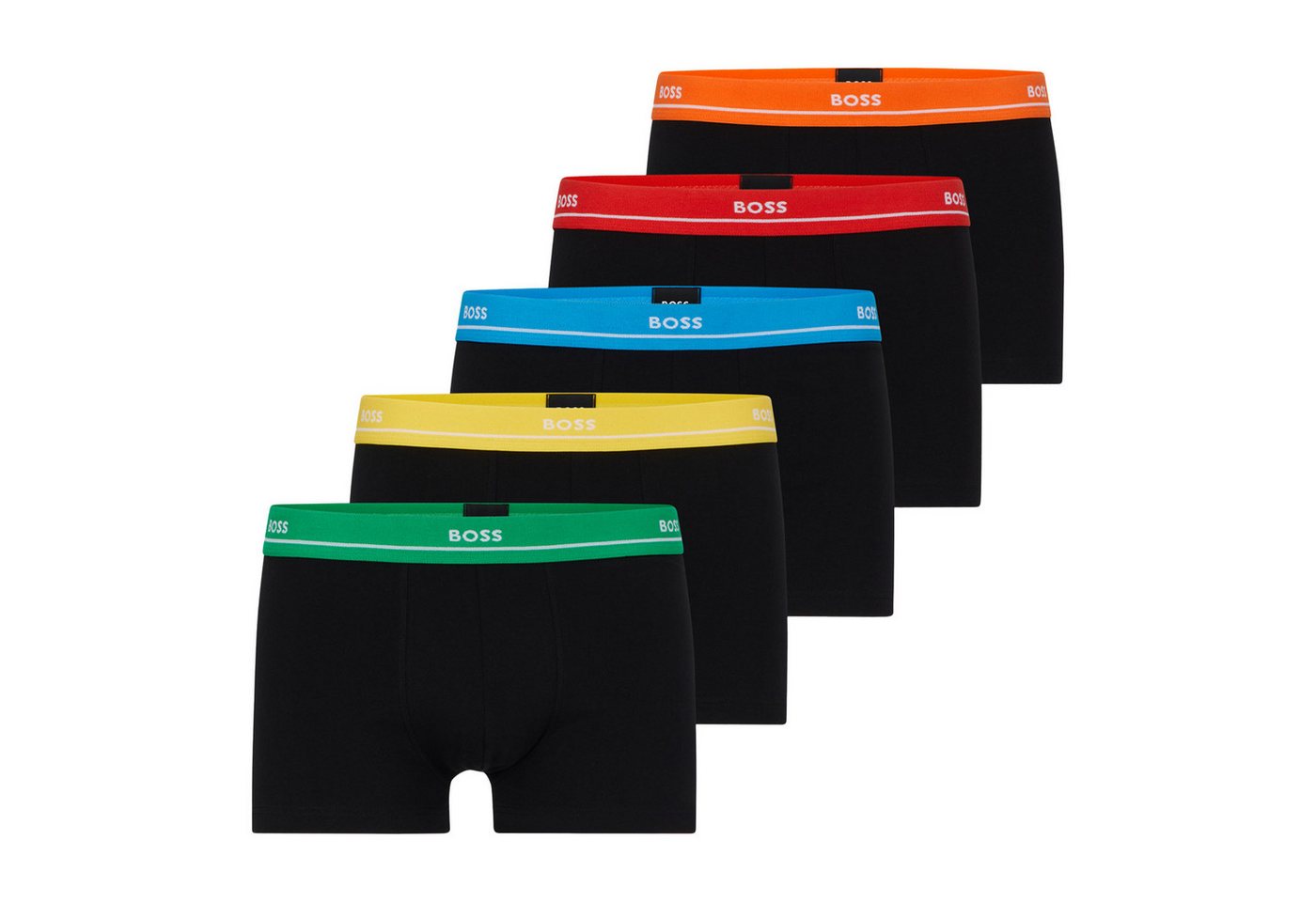 BOSS Trunk Trunk Essential_P (5-St) mit umlaufendem Markenschriftzug von BOSS