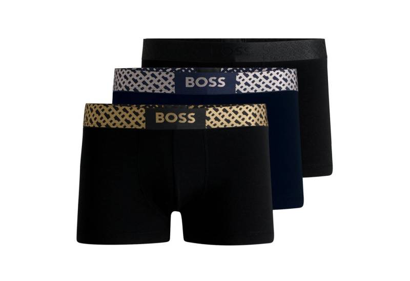 BOSS Trunk Trunk Gift (3-St., 3 Stück) mit Metallicbund von BOSS