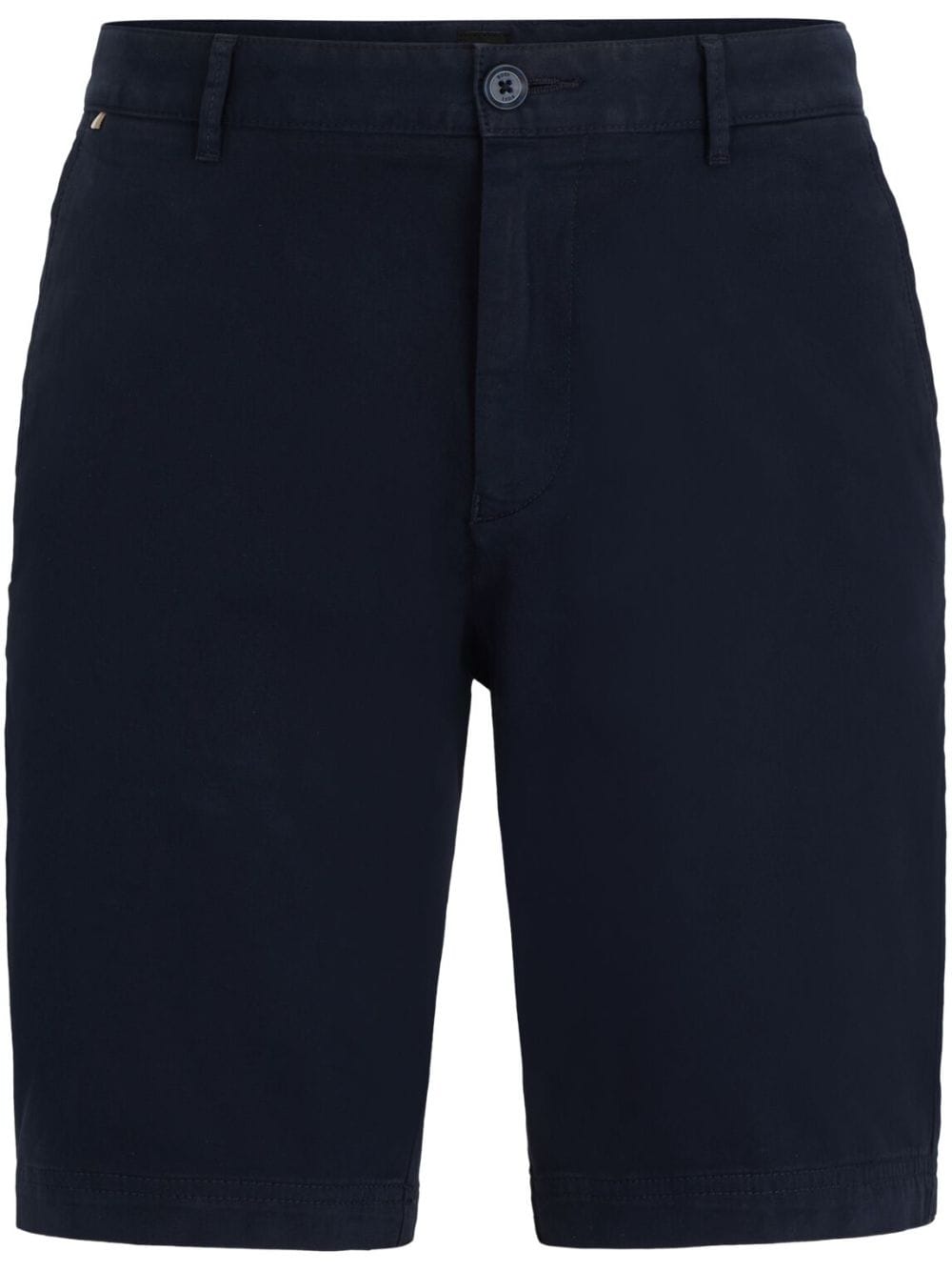 BOSS Twill-Shorts aus Baumwollstretch - Blau von BOSS