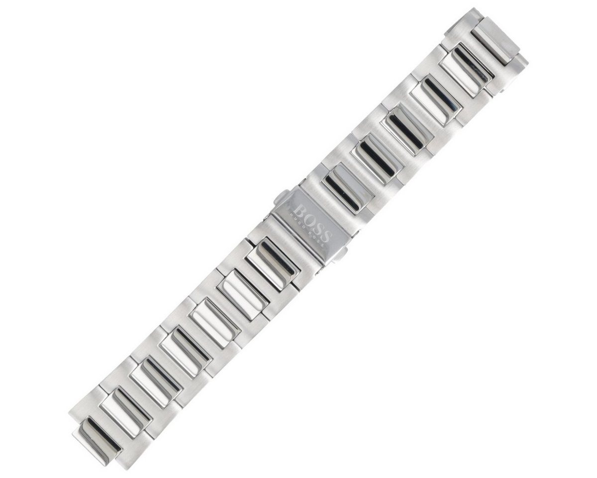 BOSS Uhrenarmband 22mm Metall Silber 659002720 von BOSS