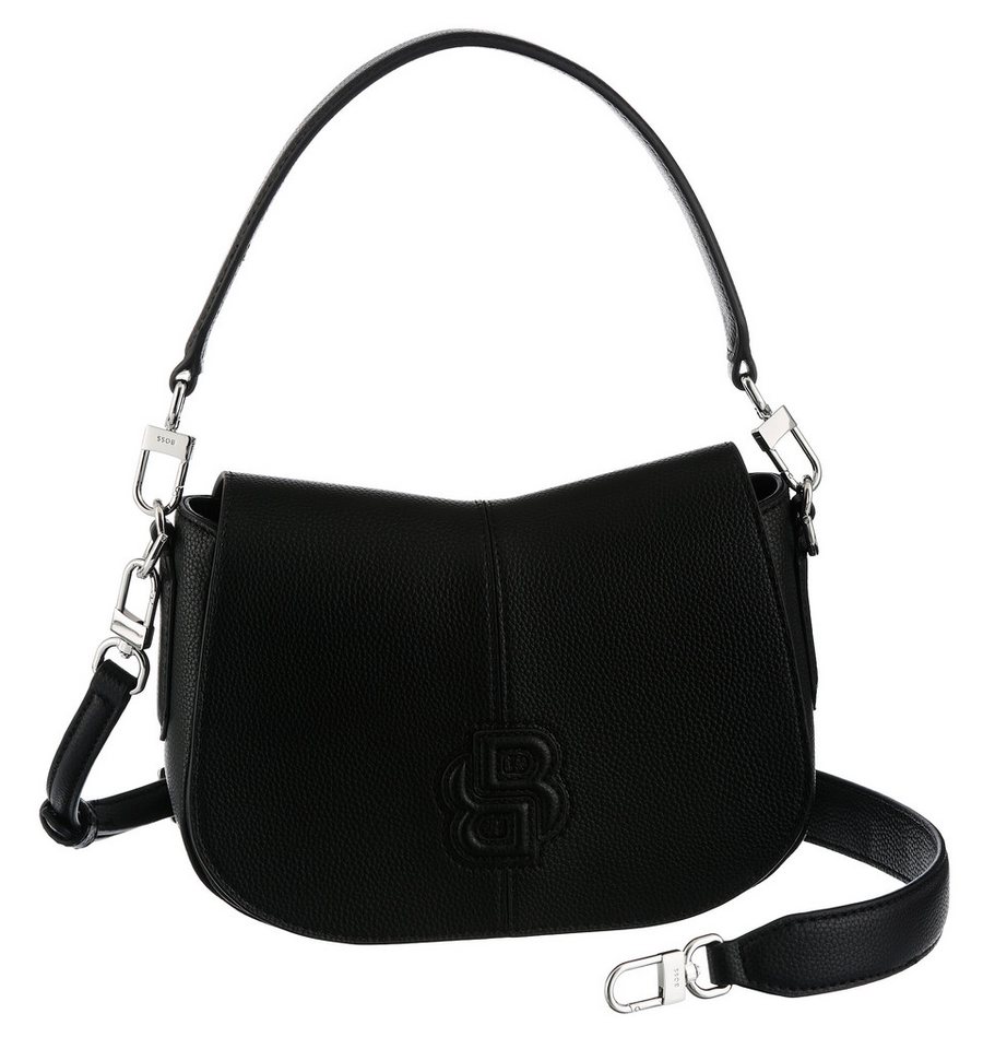 BOSS Umhängetasche ANett NEW Saddle, Damen Henkeltasche, Schultertasche mit Überschlag von BOSS