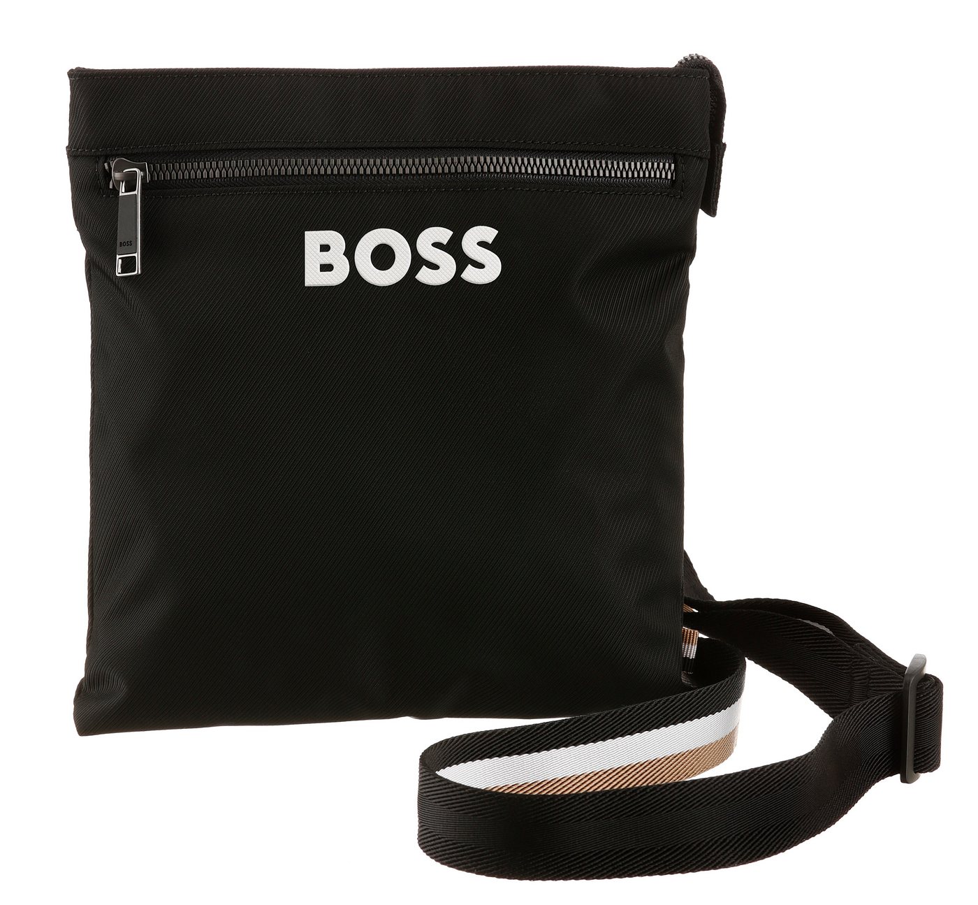 BOSS Umhängetasche Black Catch_3.0_Envelope L, im praktischen Format Schultertasche Tasche Herren von BOSS