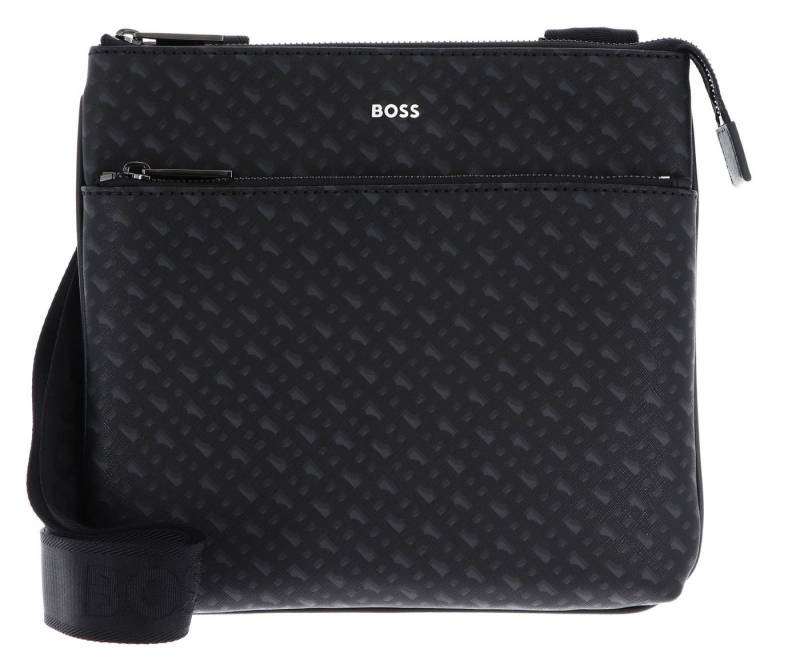 BOSS Umhängetasche MN Envelope Bag, aus echtem Leder von BOSS