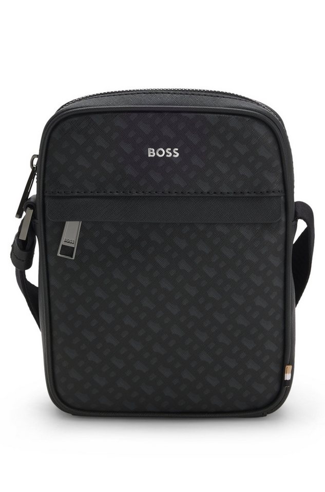 BOSS Umhängetasche Zair_MN_NS_ZIP, Herren-Schultertasche, Body bag mit Frontfach von BOSS