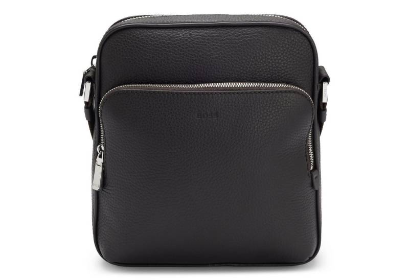 BOSS Umhängetasche Zip Bag, aus echtem Rindsleder von BOSS