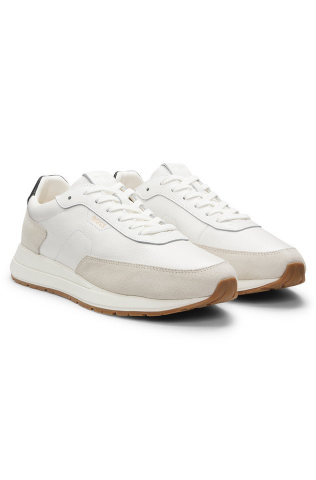 BOSS Vinston_Runn_sdgrlt Sneaker Schnürschuh, Freizeitsneaker, Halbschuh mit BOSS-Logo von BOSS