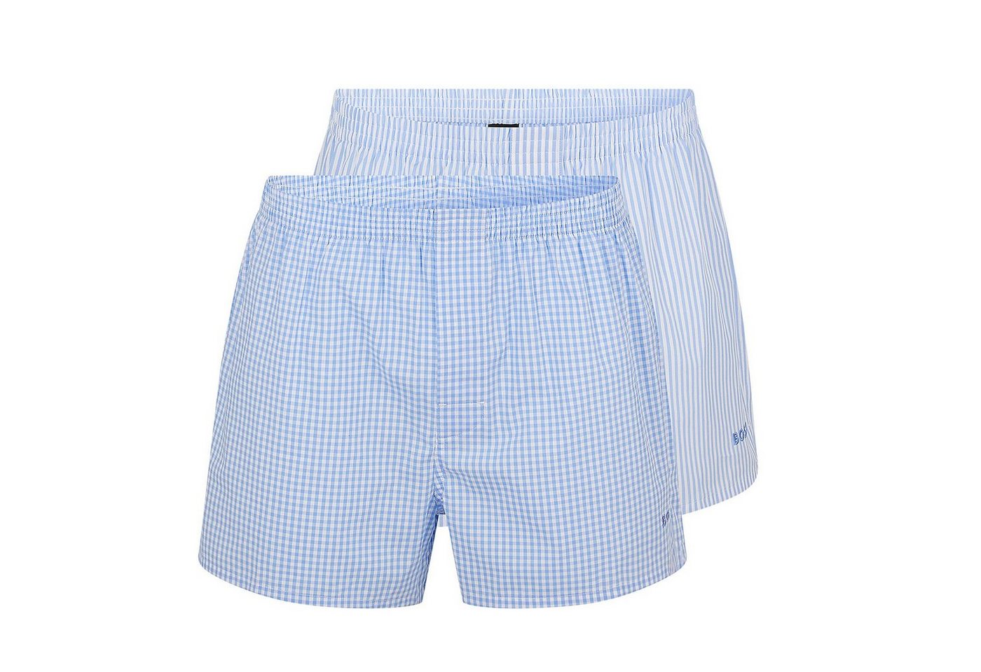 BOSS Webboxer NOS Boxer CW 2P (Packung, 2-St., 2er-Pack) Boxershorts aus reiner Baumwolle im 2er-Pack (neues Modell) von BOSS