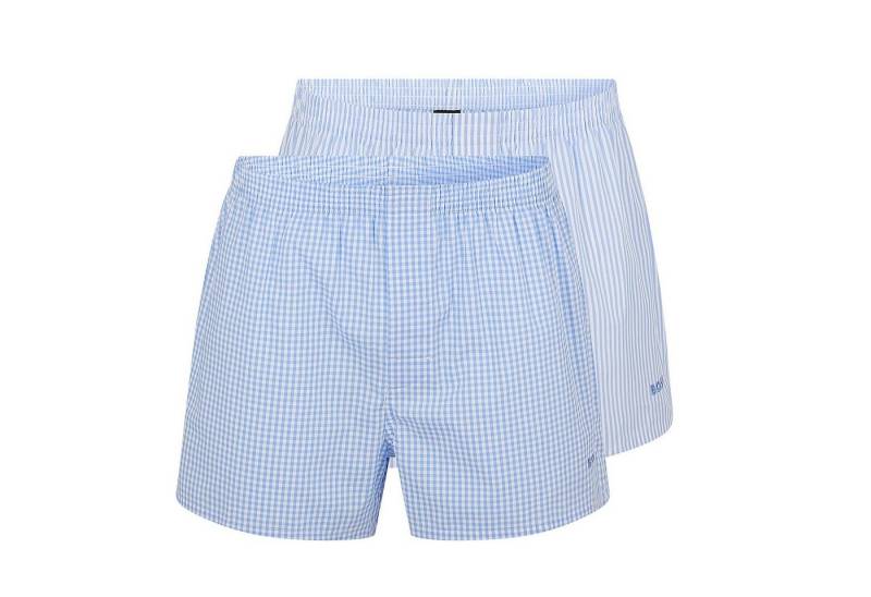 BOSS Webboxer NOS Boxer CW 2P (Packung, 2-St., 2er-Pack) Boxershorts aus reiner Baumwolle im 2er-Pack (neues Modell) von BOSS