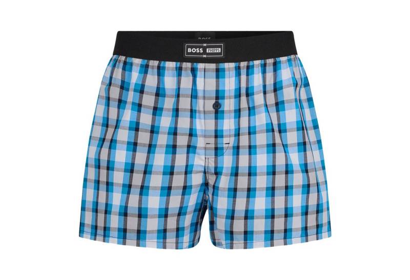 BOSS Webboxer Phipps Boxer Sh. EW mit Kooperations-Logo am Bund von BOSS