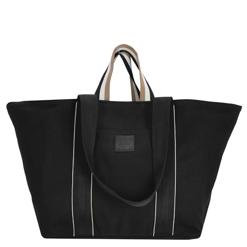 BOSS Weiblich Deva EW P. Tote_Bag, Black von BOSS