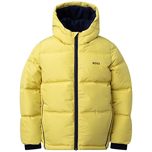 BOSS - Winterjacke mit Kapuze Gelb 100% Polyester 4JAHRE von BOSS