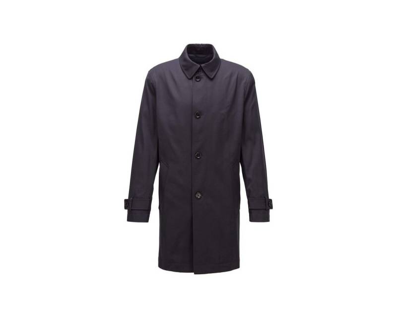 BOSS Wollmantel Mantel für Herren in dunkelblau (1-tlg) von BOSS