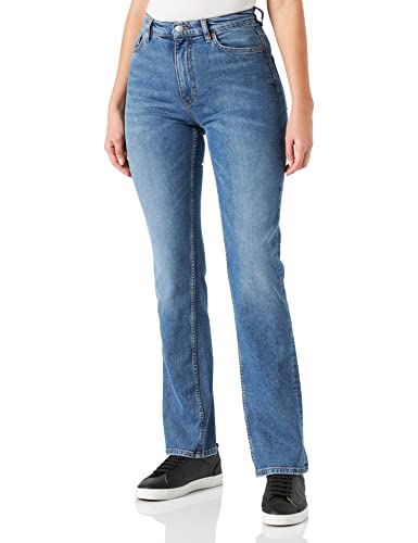 BOSS Women's ADA STR HR 1.1 Jeans_Trousers, Bright Blue437, 33W / 34L von BOSS