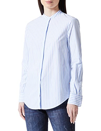 BOSS Women's C_Befelize_19 Blouse, Open Blue472, 32 von BOSS