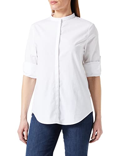 BOSS Women's C_Befelize_19 Blouse, White100, 42 von BOSS