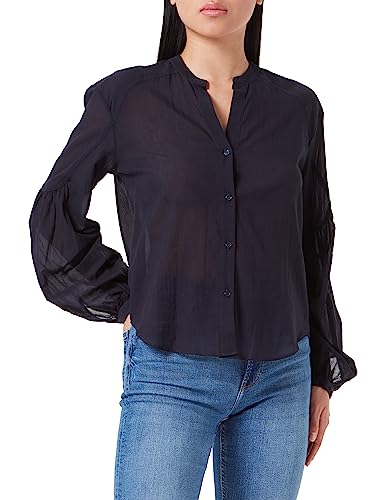 BOSS Women's C_Berday Blouse, Dark Blue404, 36 von BOSS