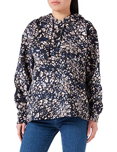 BOSS Women's C_ECLO_AOP Sweatshirt, Open Miscellaneous, L von BOSS