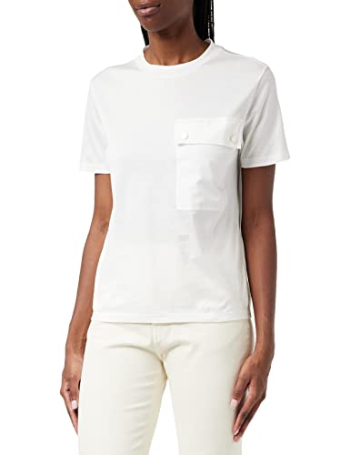 BOSS Women's C_Ecargi T-Shirt, Open White, XS von BOSS