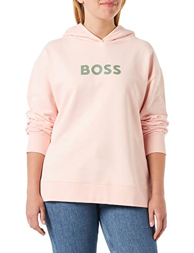 BOSS Women's C_Edelight_1 Sweatshirt, Bright Pink676, XL von BOSS