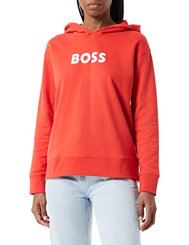 BOSS Women's C_Edelight_1 Sweatshirt, Bright Red, M von BOSS