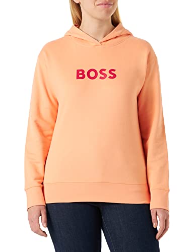 BOSS Women's C_Edelight_1 Sweatshirt, Light/Pastel Orange833, L von BOSS