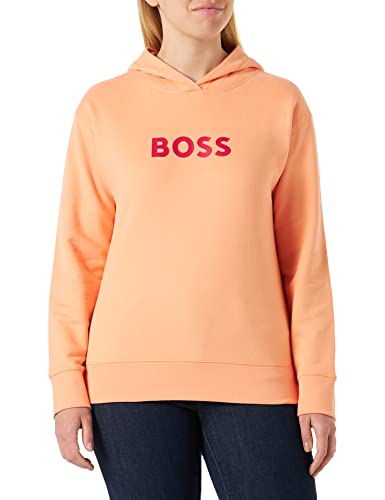 BOSS Women's C_Edelight_1 Sweatshirt, Light/Pastel Orange833, M von BOSS