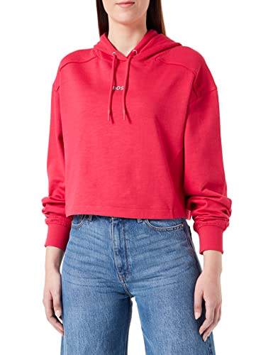 BOSS Women's C_Eflam Sweatshirt, Medium Pink660, L von BOSS