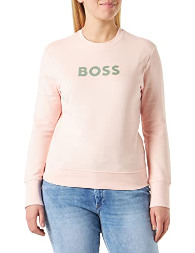 BOSS Women's C_Elaboss_6 Sweatshirt, Bright Pink676, M von BOSS