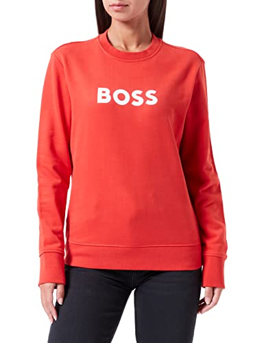 BOSS Women's C_Elaboss_6 Sweatshirt, Bright Red, XL von BOSS