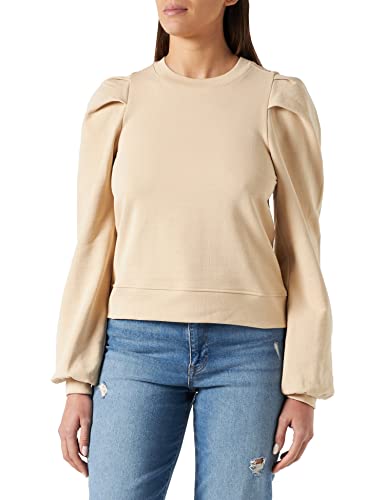 BOSS Women's C_Ellas Sweatshirt, Open Yellow750, L von BOSS