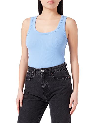 BOSS Women's C_Ematite Jersey_TOP, Open Blue472, L von BOSS