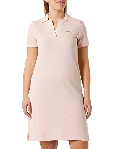 BOSS Women's C_Epone Jersey_Dress, Bright Pink676, L von BOSS