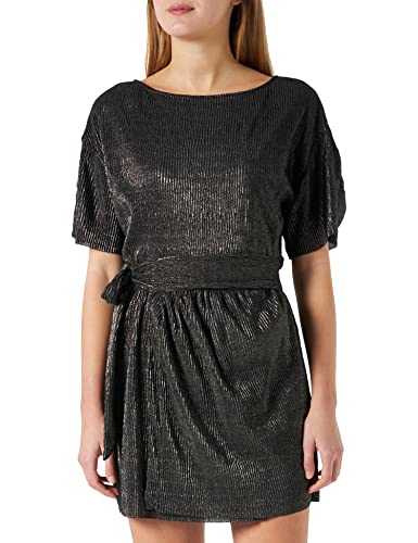 BOSS Women's C_Esilver Jersey_Dress, Black1, M von BOSS