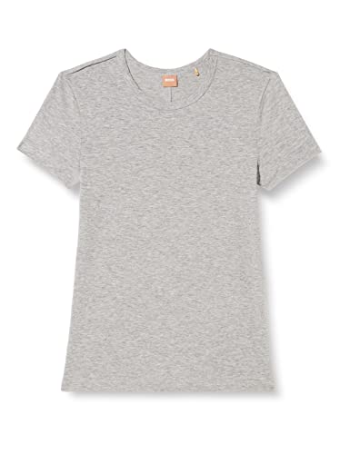 BOSS Women's C_Esla T_Shirt, Silver40, S von BOSS