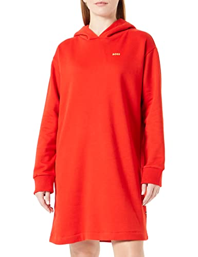 BOSS Women's C_Ezas Dress, Bright Red, L von BOSS